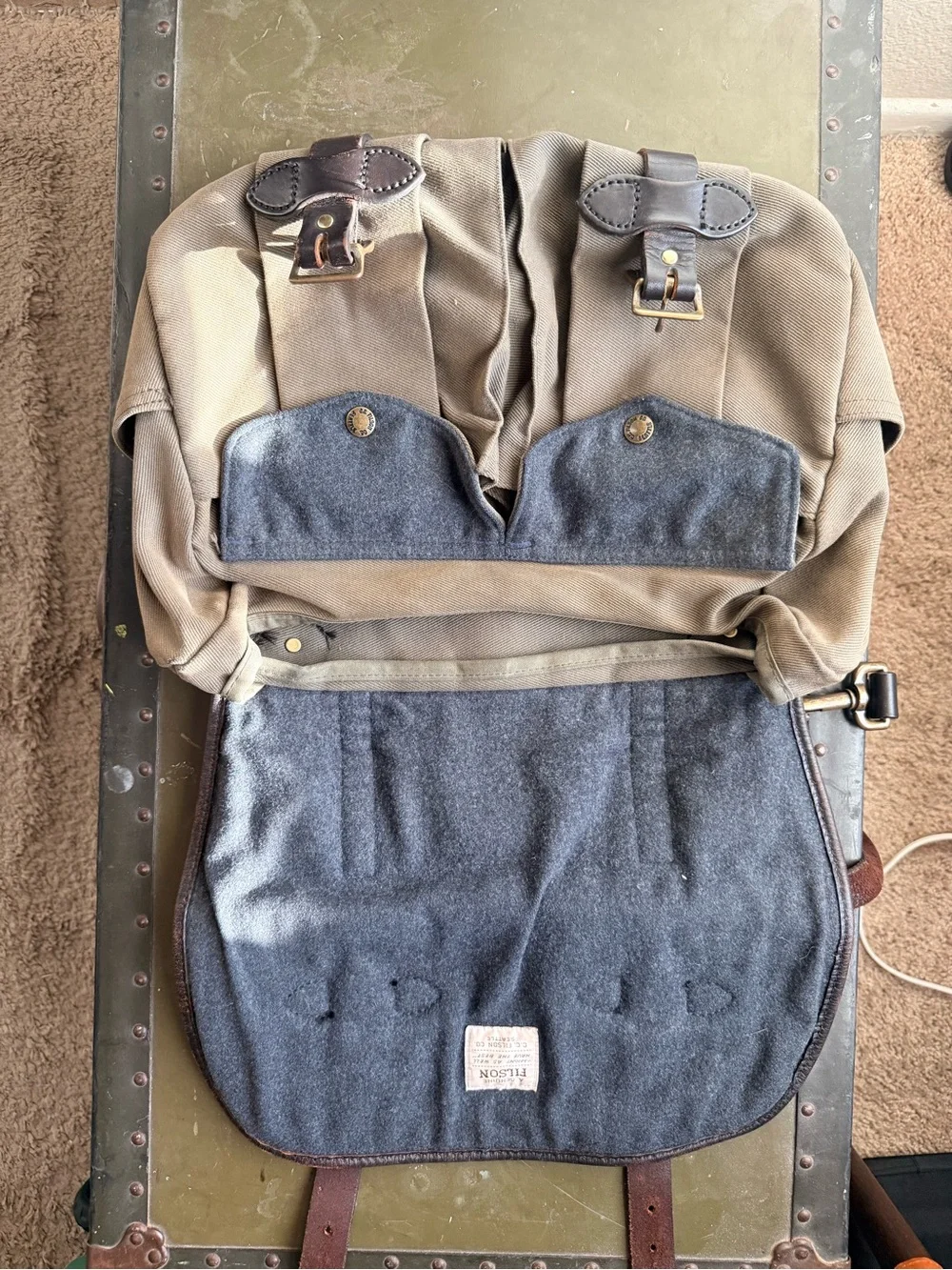 Vintage Filson X J Crew Medium Field Bag